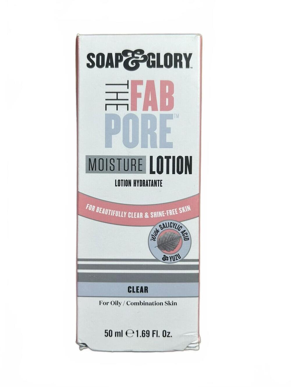 Soap & Glory The Fab Pore Moisture Lotion, For Oily / Combination Skin, 1.69 Oz